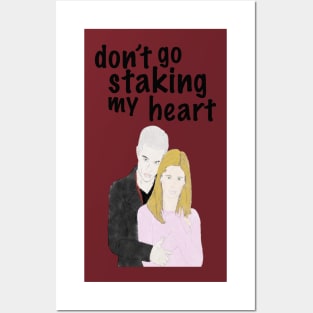 Buffy + Spike Posters and Art